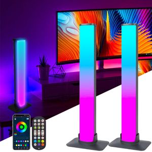 Smart LED Lightbar, Musik Sync RGB Gaming Lampe, TV Hintergrundbeleuchtung mit App Fernbedienung Gaming Beleuchtung für PC Gaming Zimmer Deko
