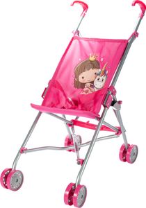 Klappbarer Kinderwagen mit Regenschirm für Puppen