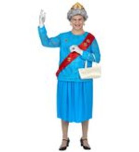 Lustiges GB Queen Kostüm für Herren