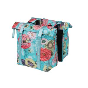 Doppelpacktasche Bloom Field sky blue