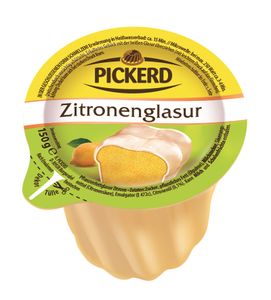 Pickerd Zitronenglasur Gugelhupf Förmchen 150g