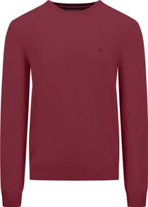 Fynch-Hatton O-Neck, Merino Cashmere ruby red XL