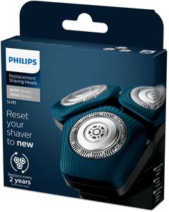 Philips Scherköpfe SH 71/50 Series 7000/5000 Einfaches Ersetzen selbstschärfend