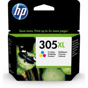 Hewlett-Packard HP originál ink 3YM63AE, HP 305XL, Tri-colour, HP 305XL, High yield, HP DeskJet 2300, 2710, 2720, Plus 4100 3YM63AE