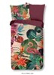 Hip Bettwäsche mit Mandalas und ein Flamingo - Sirke - 155x220 cm - 100% Baumwolle / Satin