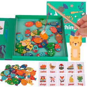 Malplay Dôvtipná hra "Fish Fishing" na magnet s obojstrannou hracou doskou pre 1-2 hráčov Deti od 3 rokov