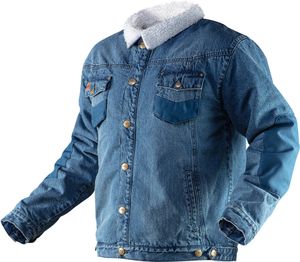 DENIM isolierte Jeansjacke, Größe L DENIM isolierte Jeansjacke, Größe L