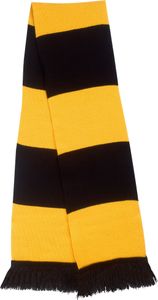 Result Winter Essentials - šatka "Team" RW10160 (jedna veľkosť) (čierna/zlatá)