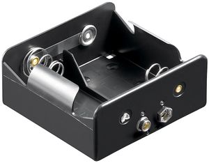 Uchwyt baterii 2x ogniwa mono (D)