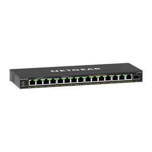 Netgear GS316EP-100PES - Managed - Gigabit Ethernet (10/100/1000) - Vollduplex - Power over Ethernet (PoE)