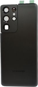 Für Samsung Galaxy S21 Ultra Ersatzteil (SM-G998B) Rückseite - phantom black