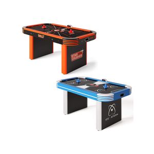 Sportime 6ft LED-Airhockey-Tisch, "Star Crusher" Orange