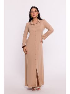 BeWear Maxikleid für Frauen Drux B285 cappuccino L