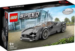 LEGO 76915 Speed Champions Pagani Utopia Rennwagen und Spielzeug-Modellbausatz eines italienienischen Hypercar, Auto-Sammlerfahrzeug aus dem Set 2023