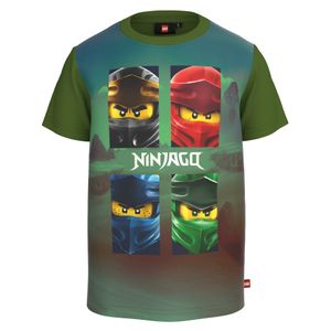 LEGO® Wear NINJAGO Jungen T-Shirt, Größe:122, Präzise Farbe:Grün