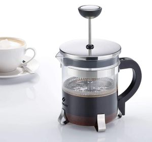 Westmark Kaffeebereiter French Press, 500 ml, Glas/Rostfreier Edelstahl, Brasilia, Silber/Schwarz, 24702260