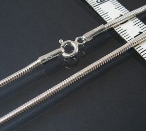 Kette Schlangenkette 925 Silber massiv 2,1mm Niklarson 40cm 18221-40