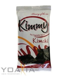 [ 21,6g ] KIMMY Gewürzter Nori Seetang, getrocknet und geröstet mit Kimchipulver