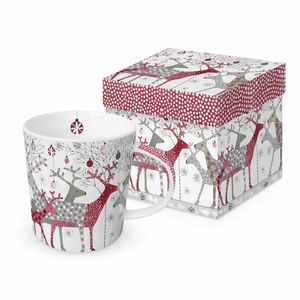PPD Scandic Christmas Trend Mug, in Geschenkbox, Tasse, Teetasse, Kaffee Becher, 350 ml, 604529