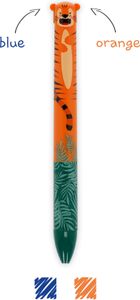 LEGAMI Kugelschreiber mit 2 Schreibfarben Click&Clack TIGER