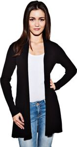 fransa FRZubasi Damen Lange Strickjacke Feinstrick Cardigan Longstrickjacke