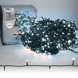 LED-Lichterkette, 720 LEDs, kaltweiß, 230V, IP44, Innen/Außen