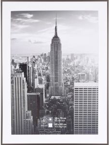 Henzo Fotorahmen - Manhattan - Fotogröße 60x80 cm - Dunkelgrau