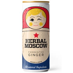 HERBAL MOSCOW FERMENTED GINGER 24 x 250 ml
