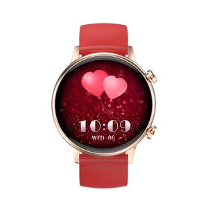 INF Smart Watch geeignet für Frauen Rot