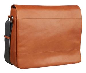 Leonhard Heyden Hamburg Messenger Leder 38 cm Laptopfach