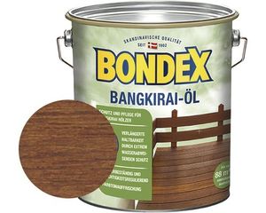 Bondex Bangkiraiöl 4L Bangkirai Öl Hartholzöl Holzöl Terrassenöl