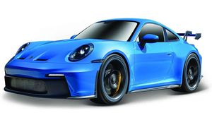 Maisto 36458B - Modellauto - Porsche 911 GT3 '22 (blau, Maßstab 1:18)