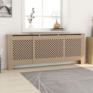 vidaXL Obudowa grzejnika z płyty MDF 205 cm vidaXL Obudowa grzejnika z płyty MDF 205 cm