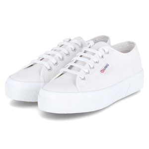 Superga Damen Low Sneaker 2740-PLATFORM Low Top S21384W Weiß