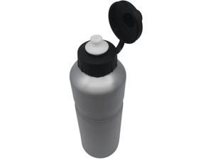 POINT Trinkflasche Hochwertige Alu Trinkflasche, 750 ml Mit Dichtungsring und Trinkventil-Schutzkappe, hygienisch, gesch