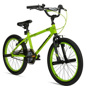 Bergsteiger Monaco 20 Zoll BMX, Kinderfahrrad, geeignet für 6, 7, 8, 9 Jahre, Freestyle, 4 Stahl Pegs, Kettenschutz, Freilauf