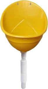 Wandmontiertes Urinal mit geruchshemmendem Ablaufdesign für Kinder, 70cm, Yellow