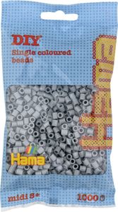 Hama-Perlen Grau 1000Stück, 1Beutel
