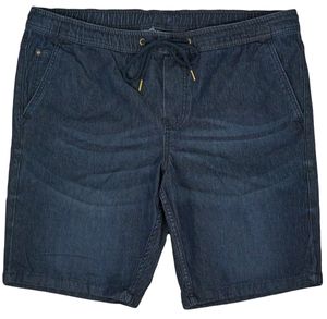 Herren Bermudas Jeans-Bermudas denim shorts Übergröße kurze Hose 60 bis 68;Dunkelblau,60