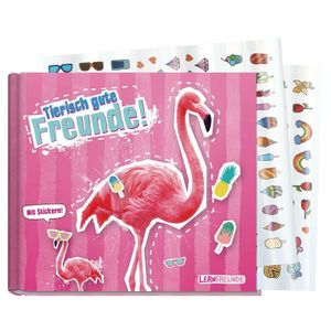 Häfft Freundebuch tierisch gute Freunde [Flamingo]