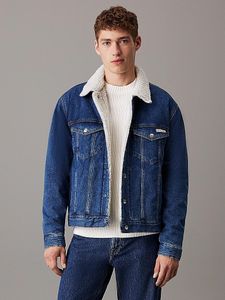 Pánská džínová bunda Sherpa Denim Medium Calvin Klein-M