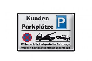 ▷ Parkplatzschilder beschriften & günstig online bestellen