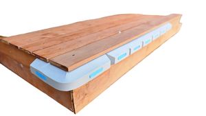 Marina Grey 8 - Nárazník na molo, fendry k ochraně motorových člunů, lodí, jetski a jacht 98x8x6 cm MARINA SUPERHIT SEZONY 2024