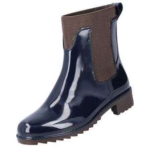 Rieker Damen Chelseaboots 4340-36, 4340-37, 4340-38, 4340-39, 4340-40, 4340-41, 4340-42 RIE-P8290 navy/testadimoro/brown 36 [Schuhe Frau]