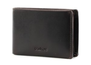 Maître Leder Geldbörse Birkheim Gerno Billfold Dark Brown braun