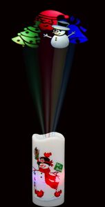 abc HOME | Kerze | LED | Projektion