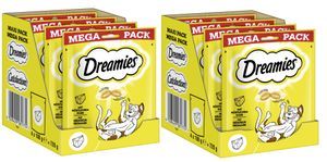 DREAMIES Portionsbeutel Mega Pack mit Käse 2x 4x 180g