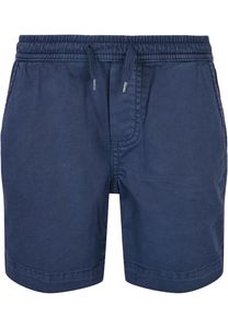 Urban Classics UCK1609  Boys Strech Twill Joggshorts, Größe:134/140, Farbe:Darkblue