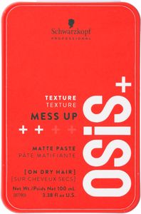 Schwarzkopf Professional Osis+ Texture Mess up Modelliergummi für einen matten Effekt 100 ml