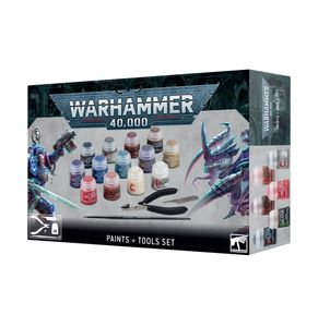 Warhammer 40.000 Paints + Tools Set